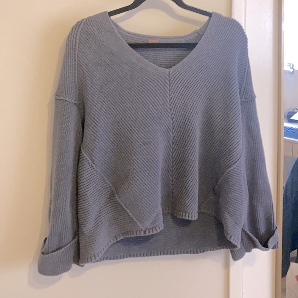 Free people cozy knit sweater (S/M/L)